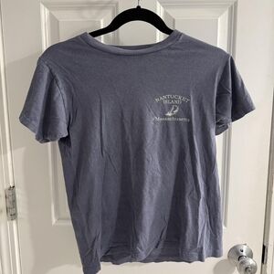 Brandy Melville Nantucket Blue Tee